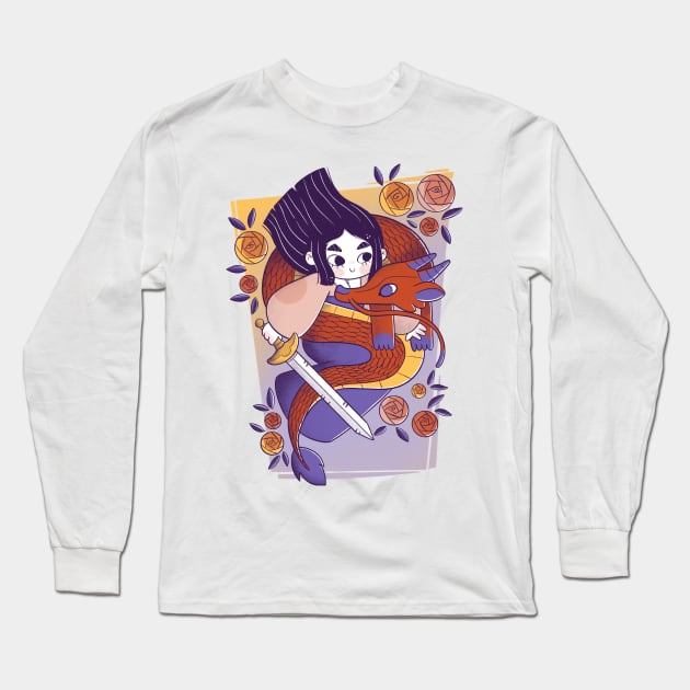 Dragon Warrior Long Sleeve T-Shirt by TaylorRoss1